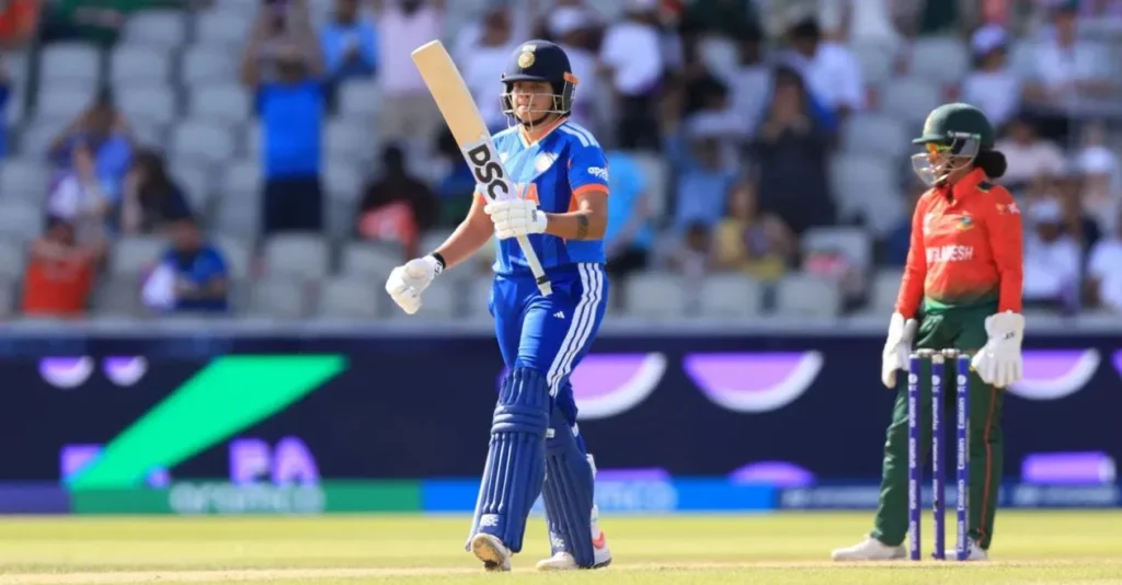 Shafali Verma’s blazing knock powers India to a dominant win over Bangladesh in the Women’s T20 World Cup 2026