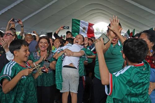 Sheinbaum acude al Fan Fest de Los Galeana y se une al júbilo Sheinbaum acude al Fan Fest de Los Galeana y se une al júbilo