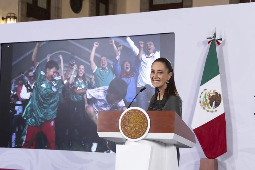Sheinbaum celebrates Mexico’s World Cup win: June 12 mañanera Sheinbaum celebrates Mexico's World Cup win: June 12 mañanera