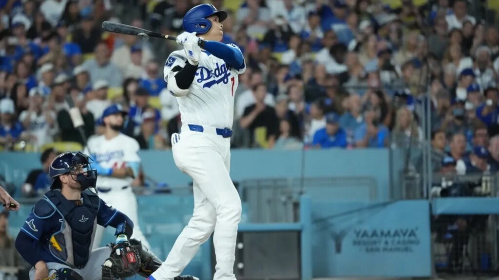 Shohei Ohtani’s homer sends Dodgers to 1-0 win over Rays Shohei Ohtani's homer sends Dodgers to 1-0 win over Rays