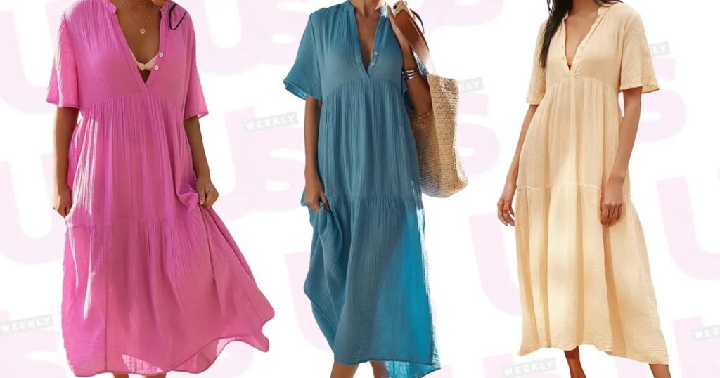 Shoppers Swear By This Light & Breezy Cotton Maxi for Summer Shoppers Swear By This Light & Breezy Cotton Maxi for Summer