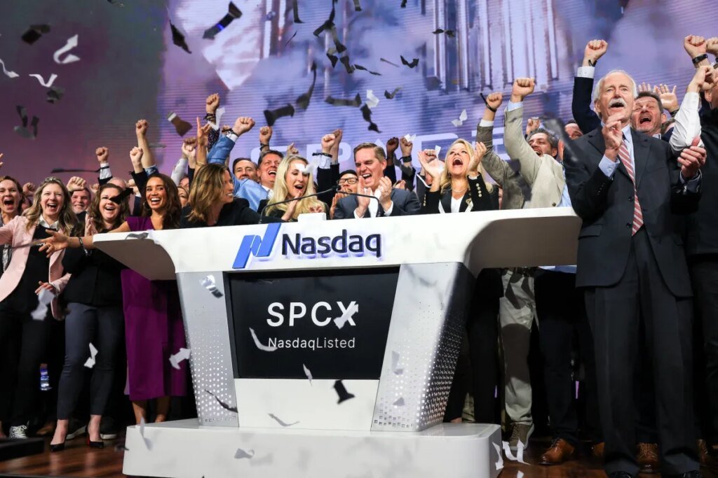 SpaceX IPO closes up 19% and delivers the world's first trillionaire