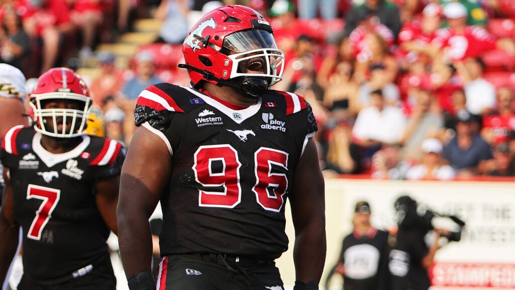 Stamps sign defensive lineman Jaylon Hutchings through 2028