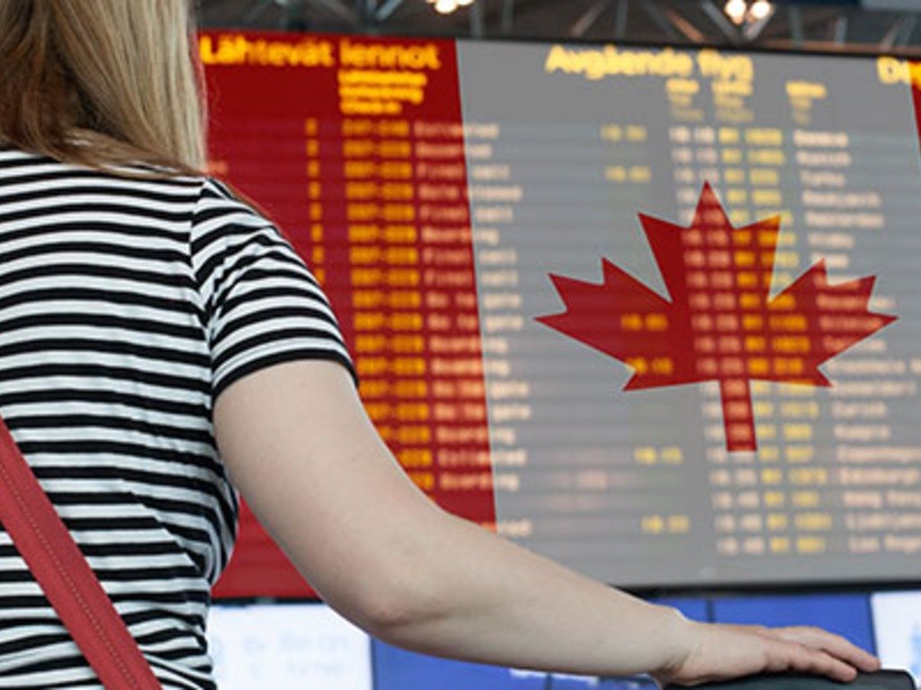 Statscan reports Canadian trips to the US were up Statscan reports Canadian trips to the US were up