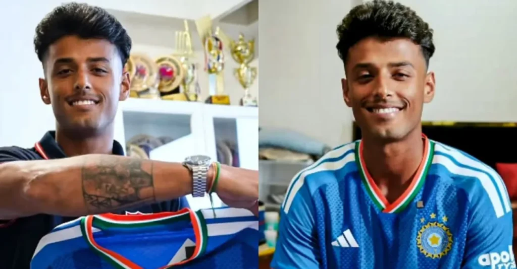 Suryansh Shedge shares heartwarming reaction after wearing India jersey for the first time
