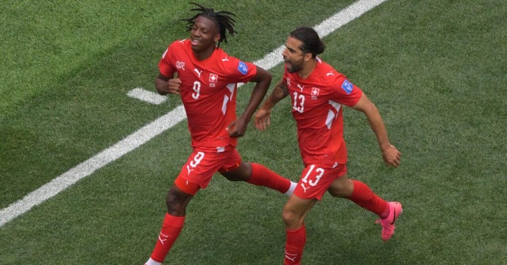 Switzerland 4-1 Bosnia-Herzegovina - Swiss shine late on to move close to qualification