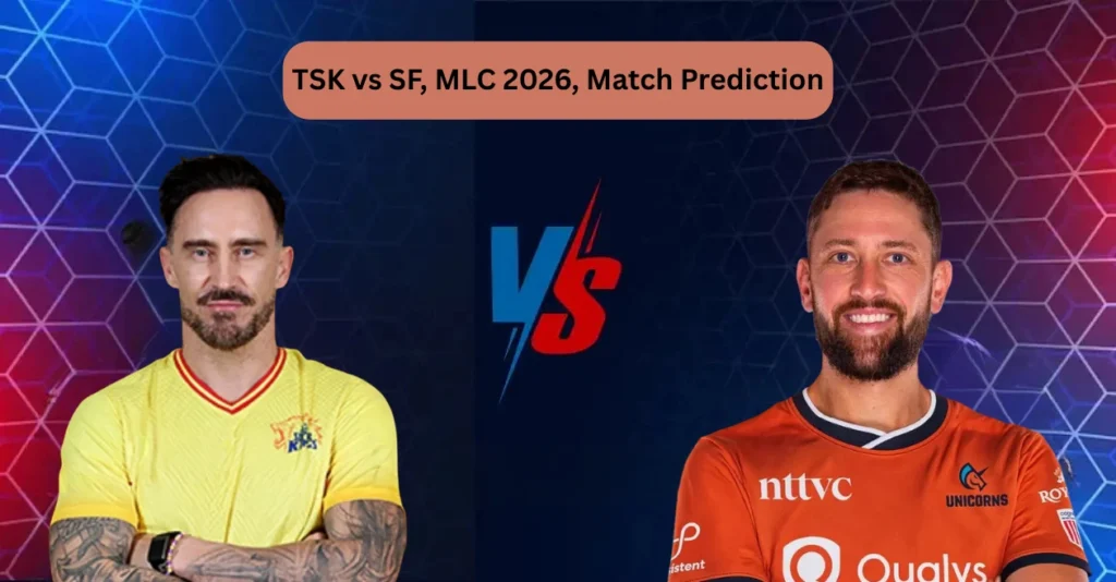 TEX vs SFU, MLC 2026, Match Prediction: Who will win today’s game between Texas Super Kings and San Francisco Unicorns?