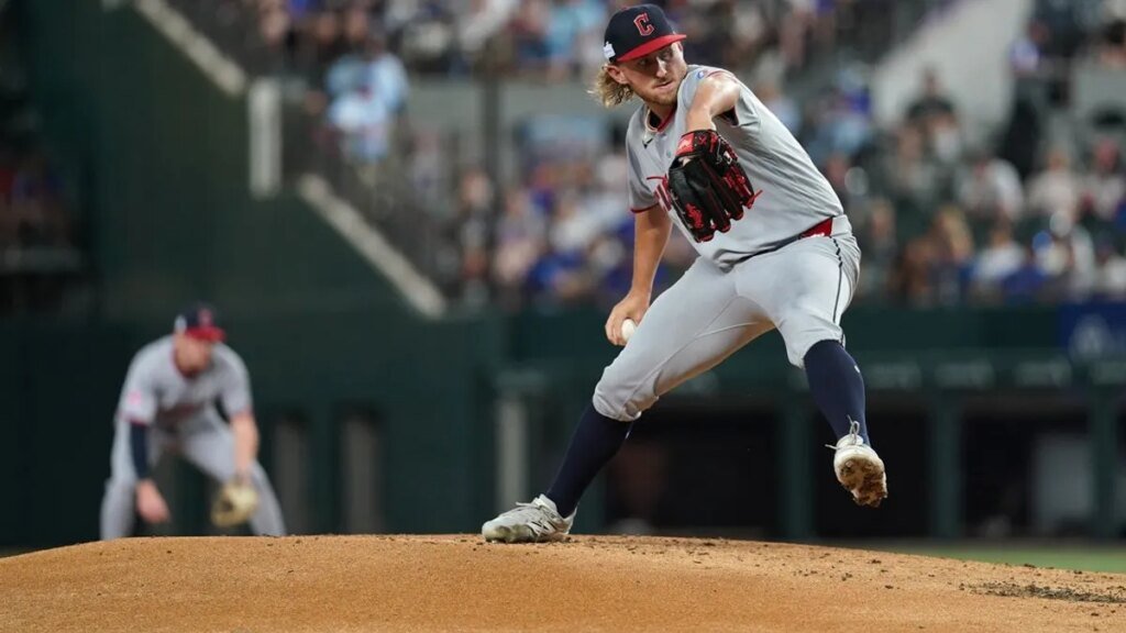 Tanner Bibee dominant as Guardians shut out Rangers