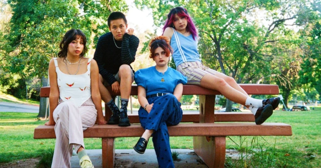 The Linda Lindas embrace post-grad uncertainty on “Burning Out” The Linda Lindas embrace post-grad uncertainty on “Burning Out”