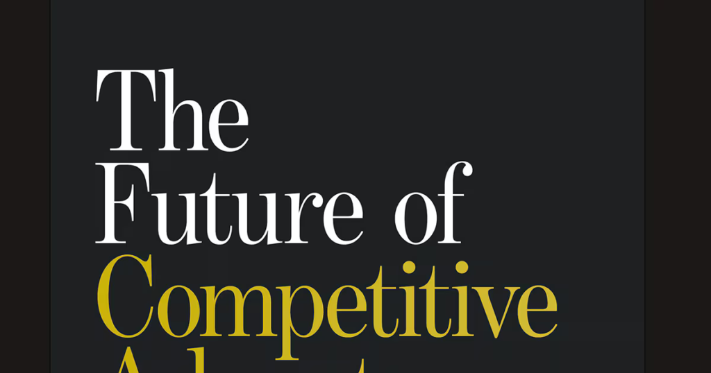 The Next Great Competitive Advantage: Fixing Society