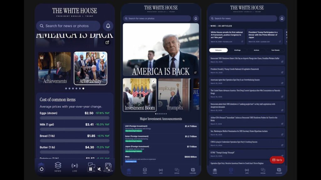The White House App Will Reportedly Be Auto-Installed On Homeland Security Staff’s Devices The White House App Will Reportedly Be Auto-Installed On Homeland Security Staff's Devices