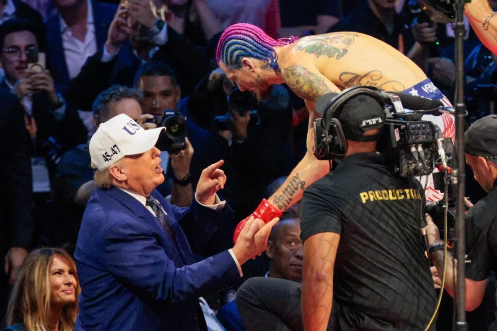 The White House as a locker room for MMA: Trump marks his 80th birthday with an unprecedented show | U.S. The White House as a locker room for MMA: Trump marks his 80th birthday with an unprecedented show | U.S.