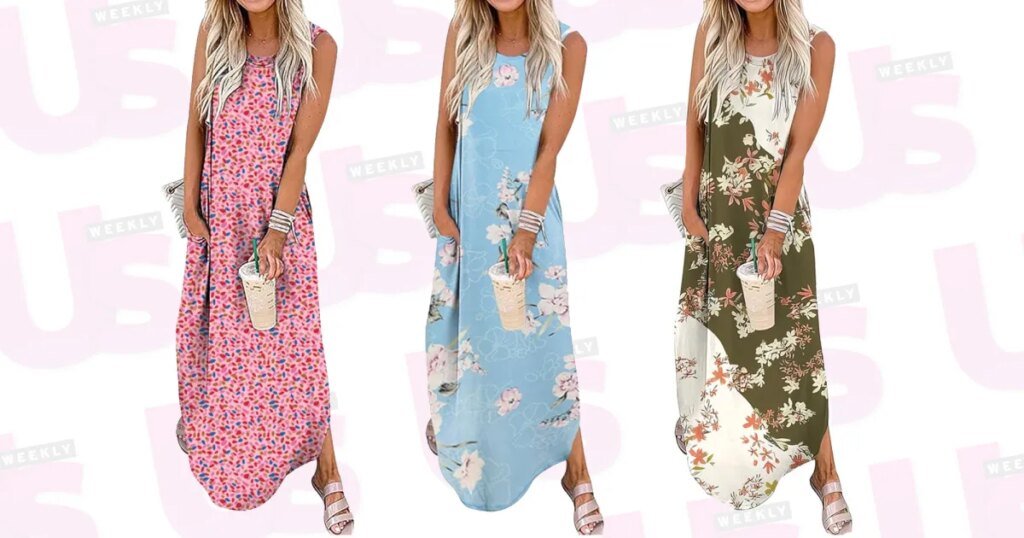 This Loose Rich Mom Maxi Dress on Amazon Hides Love Handles This Loose Rich Mom Maxi Dress on Amazon Hides Love Handles