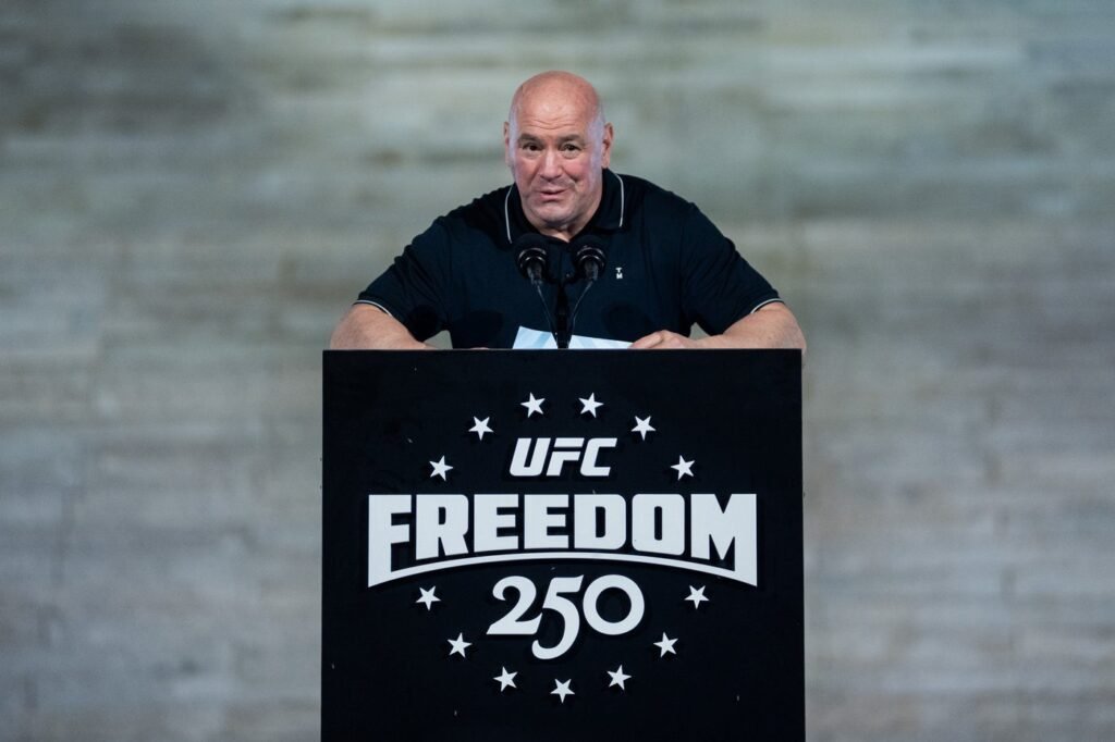 Time to rage in the cage at the White House. UFC the main event at Trump’s 80th birthday bash Time to rage in the cage at the White House. UFC the main event at Trump's 80th birthday bash