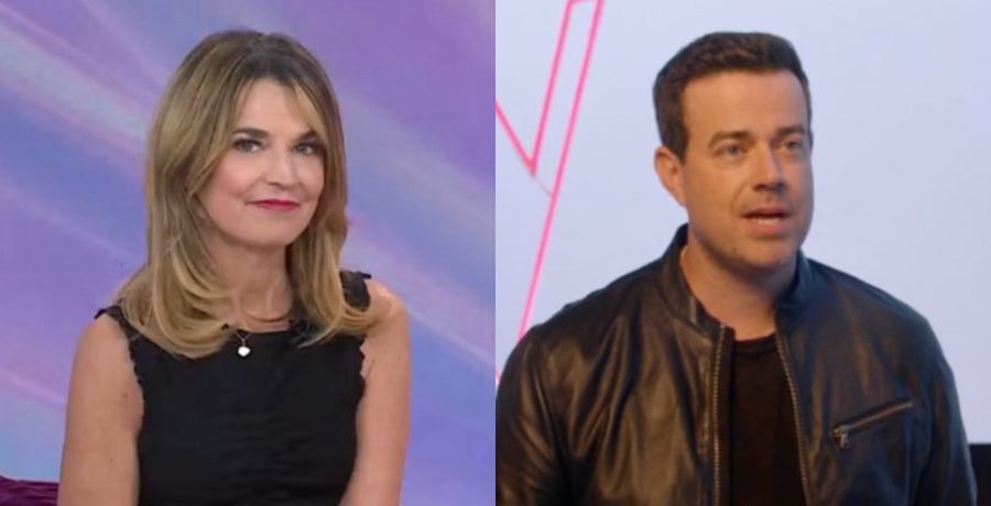 ‘Today’ Savannah Guthrie Visits Carson Daly On ‘The Voice’ 'Today' Savannah Guthrie Visits Carson Daly On 'The Voice'