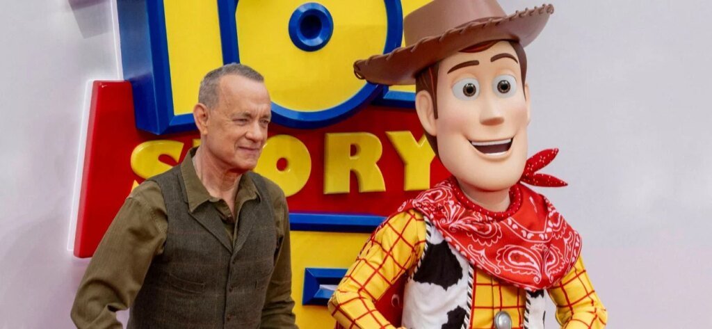 Tom Hanks Reacts To Surprise ‘Toy Story’ Family Reveal Tom Hanks Reacts To Surprise ‘Toy Story’ Family Reveal