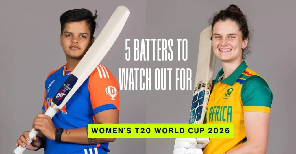 Top 5 batters to watch out for in the Women’s T20 World Cup 2026 Top 5 batters to watch out for in the Women’s T20 World Cup 2026
