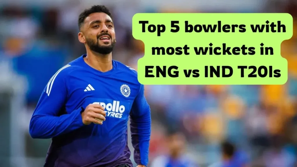 Top 5 bowlers with most wickets in ENG vs IND T20Is ft. Varun Chakravarthy