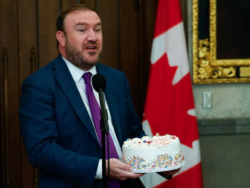 Tories highlight Carney’s 100th missed question period with cake Tories highlight Carney’s 100th missed question period with cake