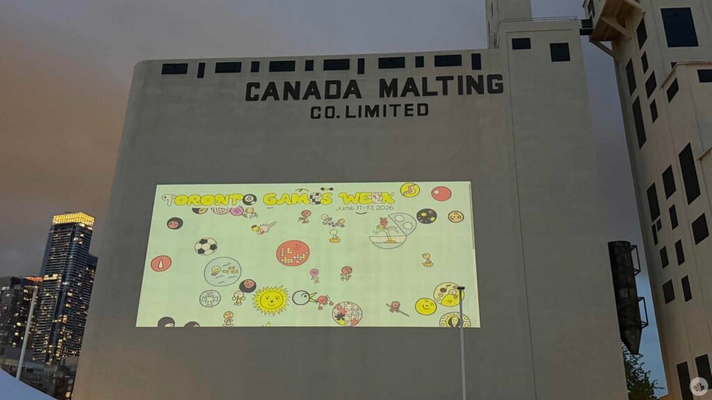 Toronto Games Week celebrates incredible local indies with massive silo projections Toronto Games Week celebrates incredible local indies with massive silo projections