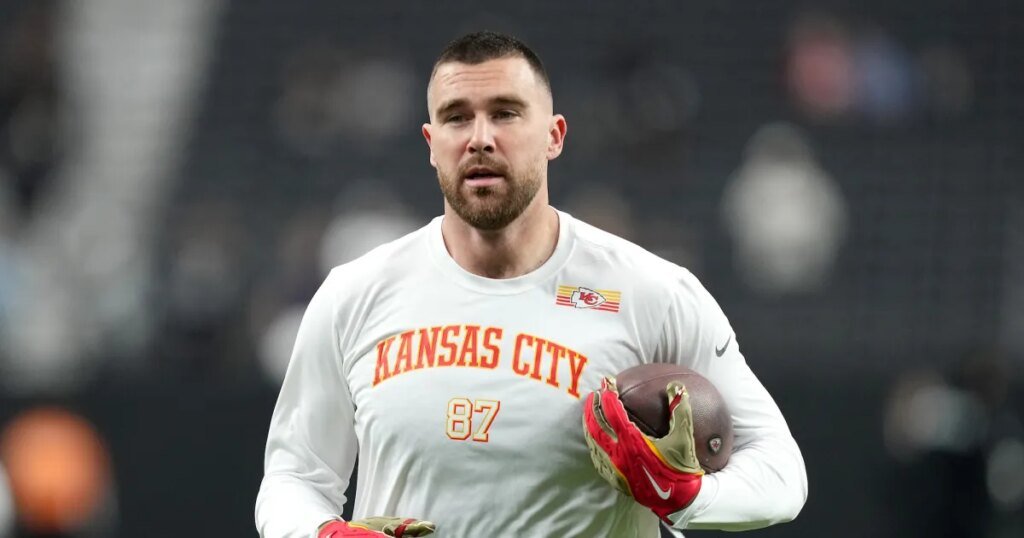 Travis Kelce Spotted at NASCAR Race After L.A. Bachelor Party Travis Kelce Spotted at NASCAR Race After L.A. Bachelor Party