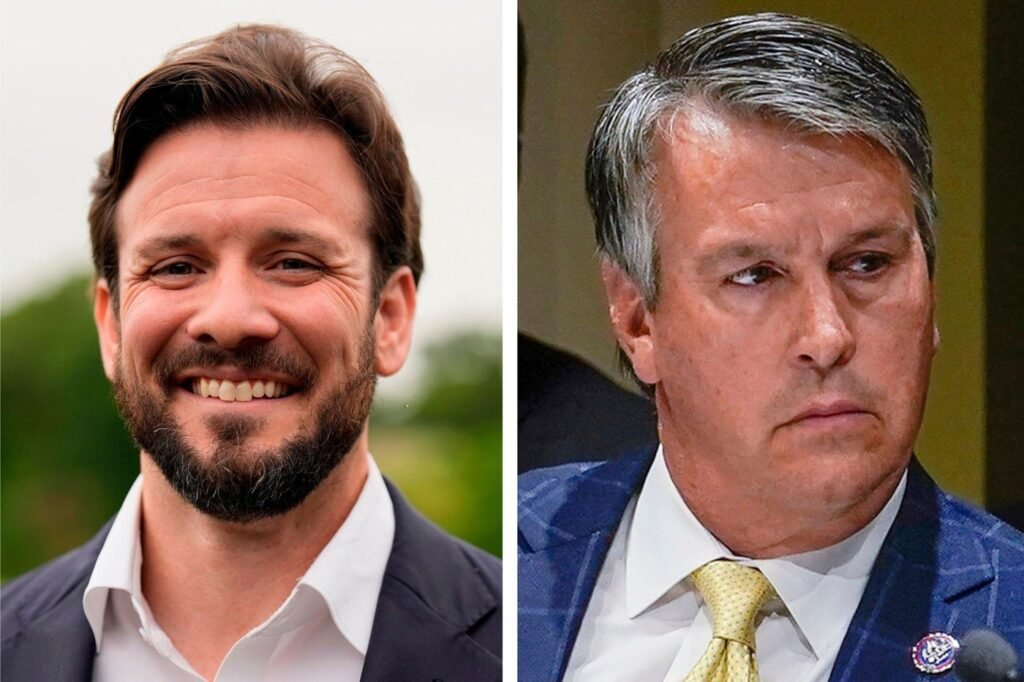 Trump-backed US Rep. Barry Moore battles ex-Navy SEAL Jared Hudson in GOP Senate runoff in Alabama Trump-backed US Rep. Barry Moore battles ex-Navy SEAL Jared Hudson in GOP Senate runoff in Alabama