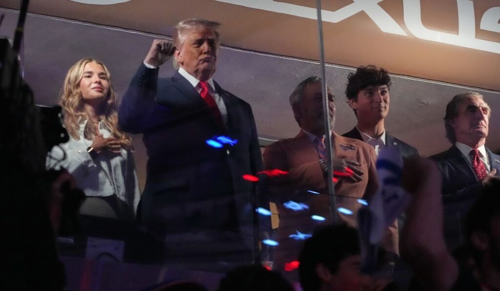 Trump booed during national anthem, though crowd reserves biggest ire for Spurs