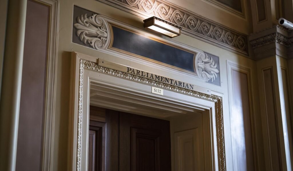 Trump calls on Thune to fire Senate parliamentarian Trump calls on Thune to fire Senate parliamentarian