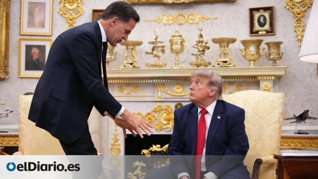 Trump insulta a España mientras carga contra Francia, Italia y Alemania con la complicidad de Rutte