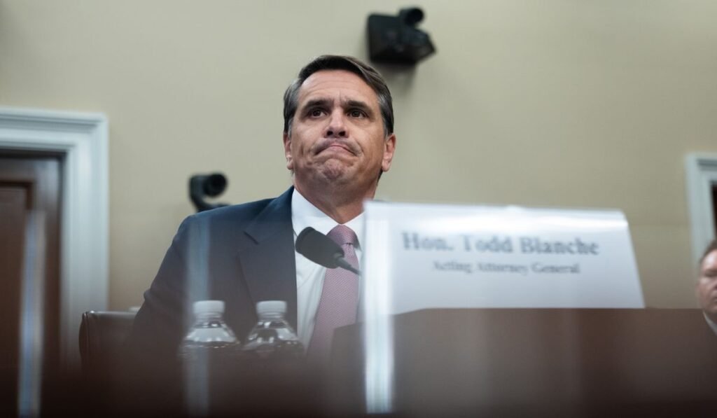 Trump nominates Todd Blanche to permanent post as attorney general