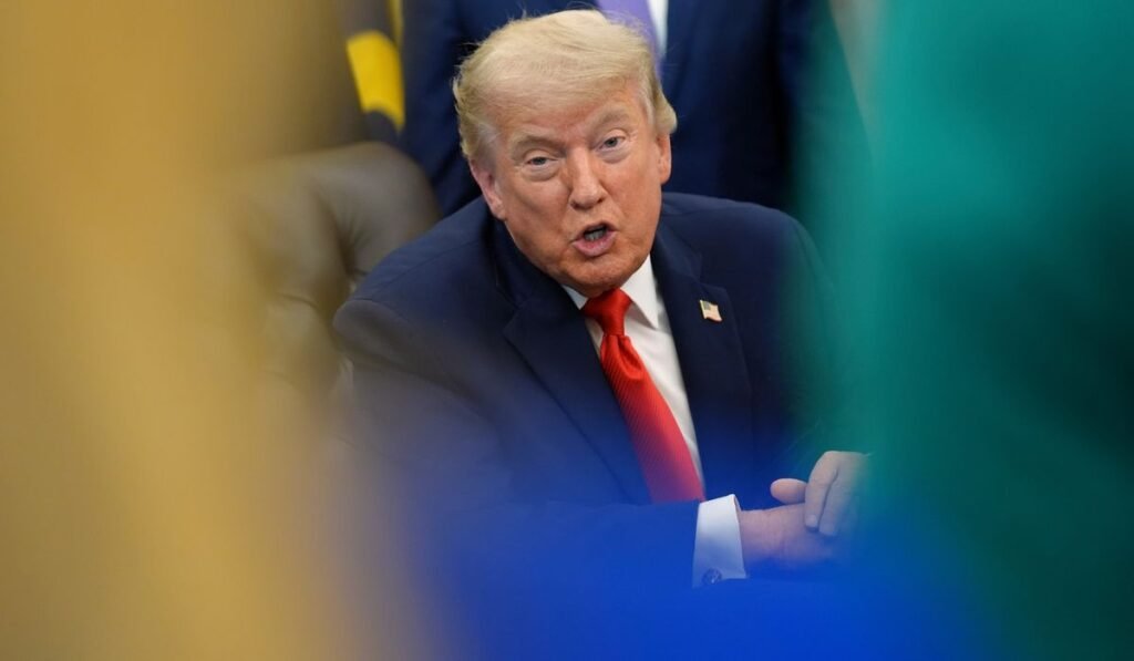 Trump says he won’t support FISA extension unless it includes voter ID bill