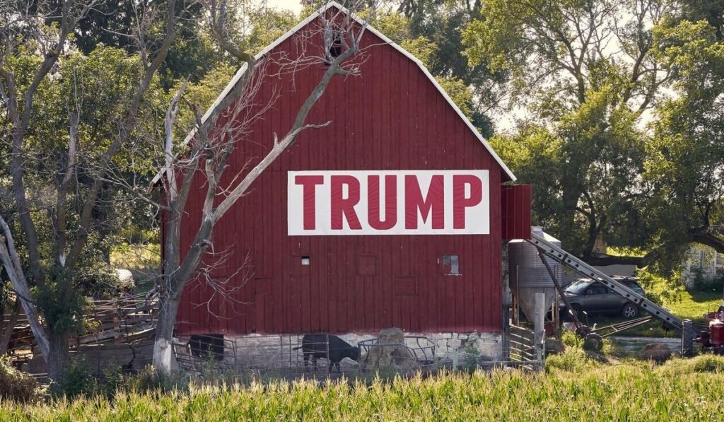 Trump’s support among rural Americans slips, new poll finds
