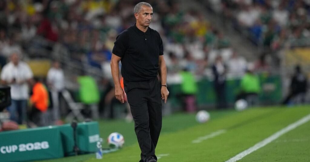 Tunisia sack coach Lamouchi after heavy World Cup defeat Tunisia sack coach Lamouchi after heavy World Cup defeat