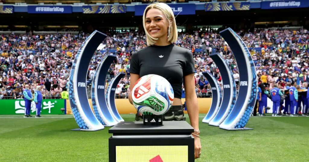 USWNT’s Trinity Rodman Debuts Blonde Bob at 2026 World Cup USWNT's Trinity Rodman Debuts Blonde Bob at 2026 World Cup