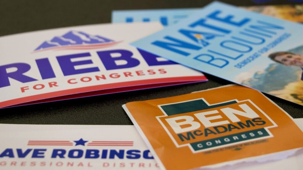 Utah Democrats, eager to pick up a House seat, set to choose candidate : NPR Utah Democrats, eager to pick up a House seat, set to choose candidate : NPR