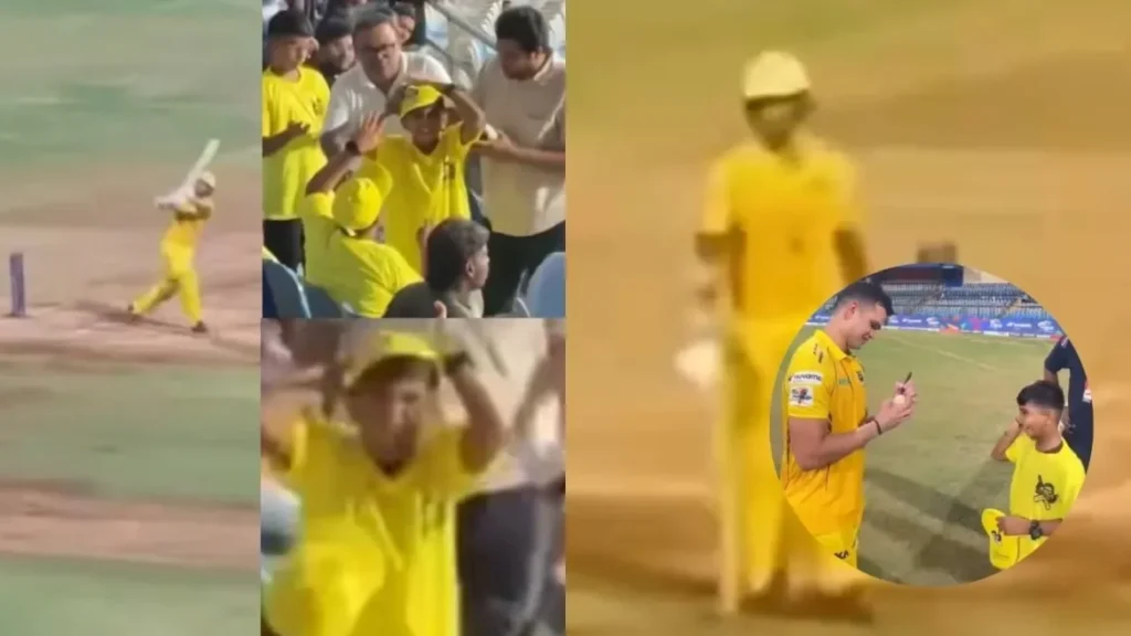 WATCH: Arjun Tendulkar’s massive six hits a young spectator in the stands during T20 Mumbai League 2026 clash WATCH: Arjun Tendulkar’s massive six hits a young spectator in the stands during T20 Mumbai League 2026 clash