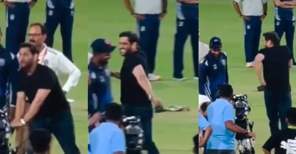 WATCH: MS Dhoni’s hilarious toss moment goes viral at Jharkhand T20 League opener WATCH: MS Dhoni’s hilarious toss moment goes viral at Jharkhand T20 League opener