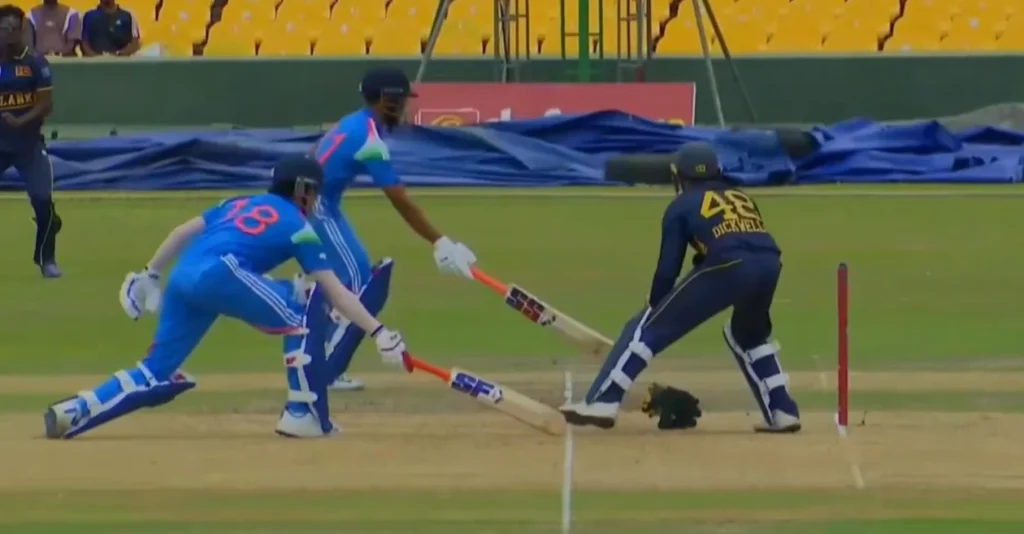 WATCH: Priyansh Arya suffers bizarre run-out after mix-up with Ruturaj Gaikwad in SL-A vs IND-A clash WATCH: Priyansh Arya suffers bizarre run-out after mix-up with Ruturaj Gaikwad in SL-A vs IND-A clash