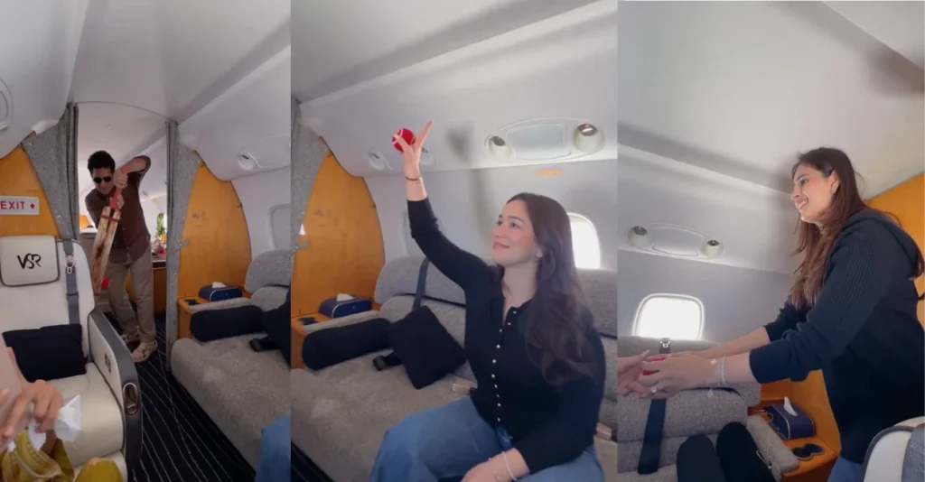 WATCH: Sachin Tendulkar plays cricket in flight with daughter Sara and daughter-in-law Saaniya WATCH: Sachin Tendulkar plays cricket in flight with daughter Sara and daughter-in-law Saaniya
