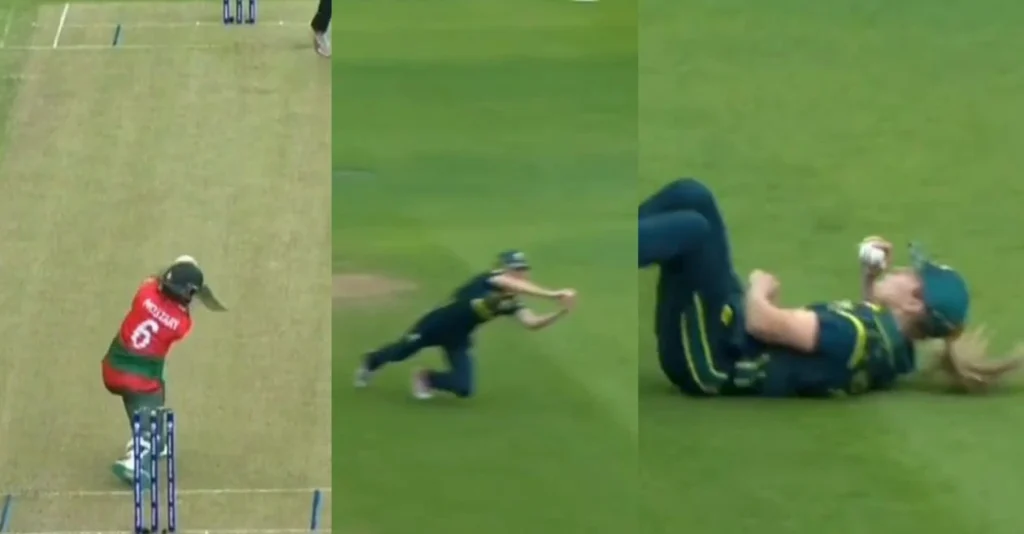 WATCH: Sophie Molineux takes stunning diving catch to send Sobhana Mostary packing in AUS vs BAN Women’s T20 World Cup 2026 clash