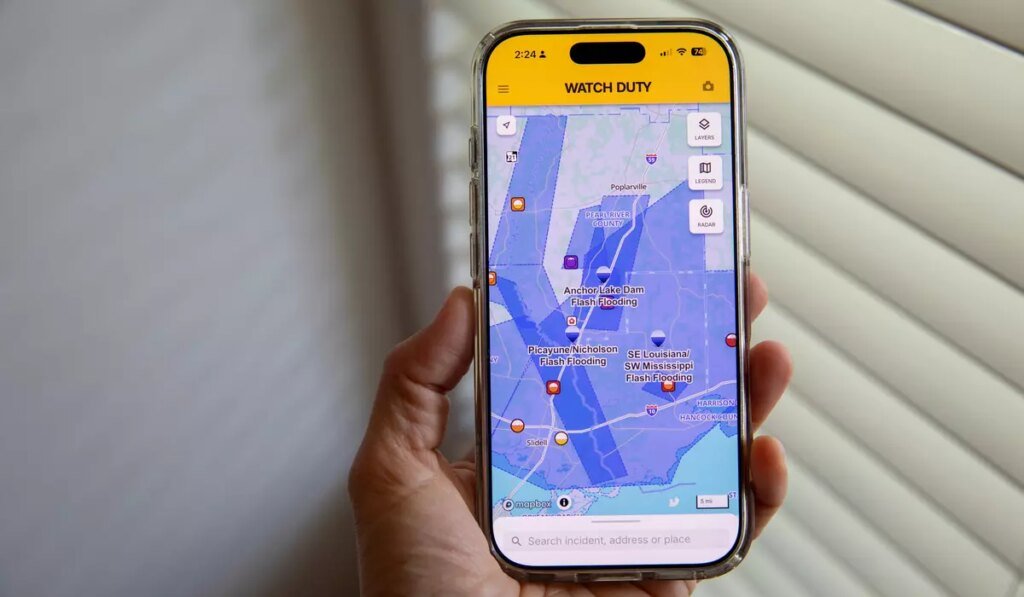 Watch Duty, the fire tracking app used by millions, expands to help monitor dangerous floods