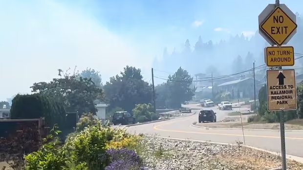Wildfire that prompted evacuations in West Kelowna was caused by prohibited campfire, officials say Wildfire that prompted evacuations in West Kelowna was caused by prohibited campfire, officials say