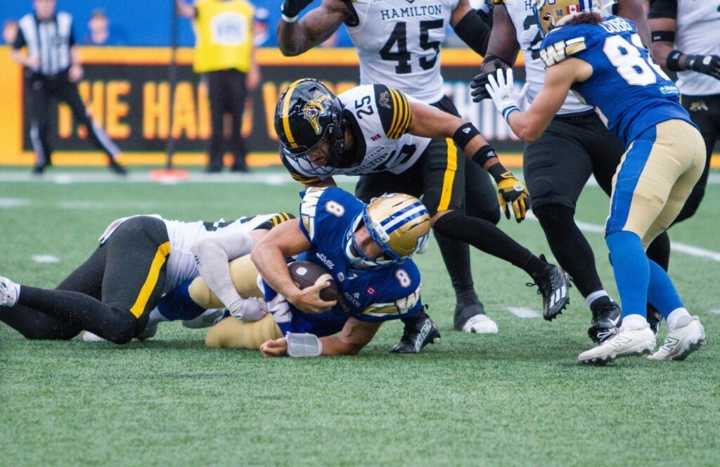 Winnipeg Blue Bombers can’t stop Tiger-Cats in home-opening loss (& 10 other thoughts) Winnipeg Blue Bombers can't stop Tiger-Cats in home-opening loss (& 10 other thoughts)