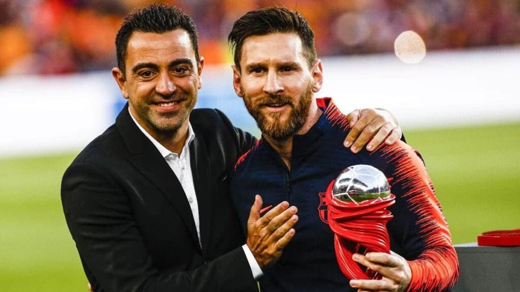 Xavi hails Lionel Messi as the Michael Jordan of football and says he is ‘incomparable. Almost inhuman’ Xavi hails Lionel Messi as the Michael Jordan of football and says he is 'incomparable. Almost inhuman'