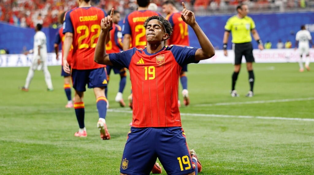 Yamal scores as Spain blow Saudi Arabia away with magic first half in World Cup showdown Yamal scores as Spain blow Saudi Arabia away with magic first half in World Cup showdown