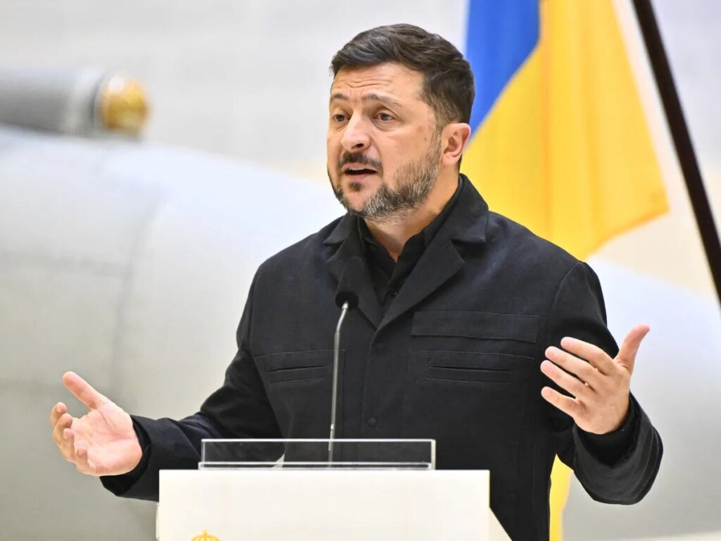 Zelenskyy proposes meeting Putin in person in sharply worded letter. The reply is shorter