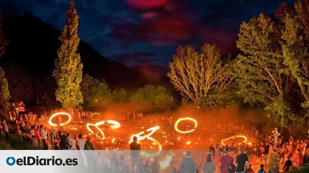 así son las fiestas del fuego que iluminan los pueblos del Pirineo