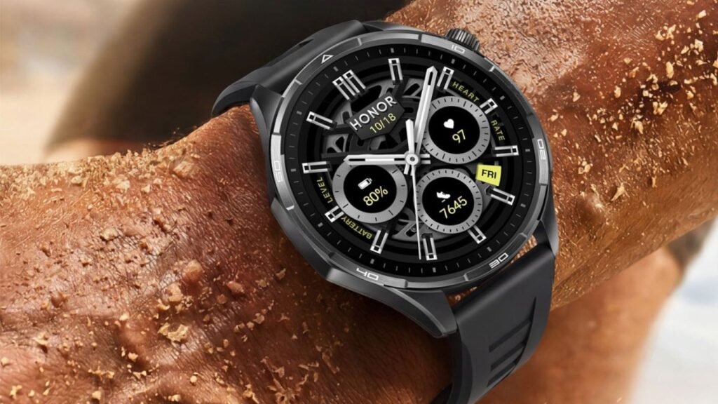el Watch 6 dura hasta 35 días con una carga y tiene modo para jugar al fútbol