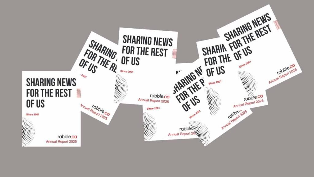 rabble’s 2025 annual report is out now!