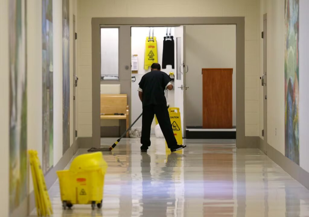 $1 a day to clean a detention center: The ‘labor exploitation’ of migrants in ICE jails | U.S. $1 a day to clean a detention center: The ‘labor exploitation’ of migrants in ICE jails | U.S.